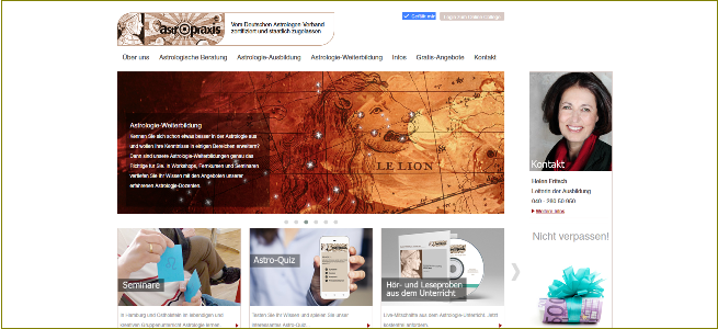 neue Website astrologie-ausbildung.eu